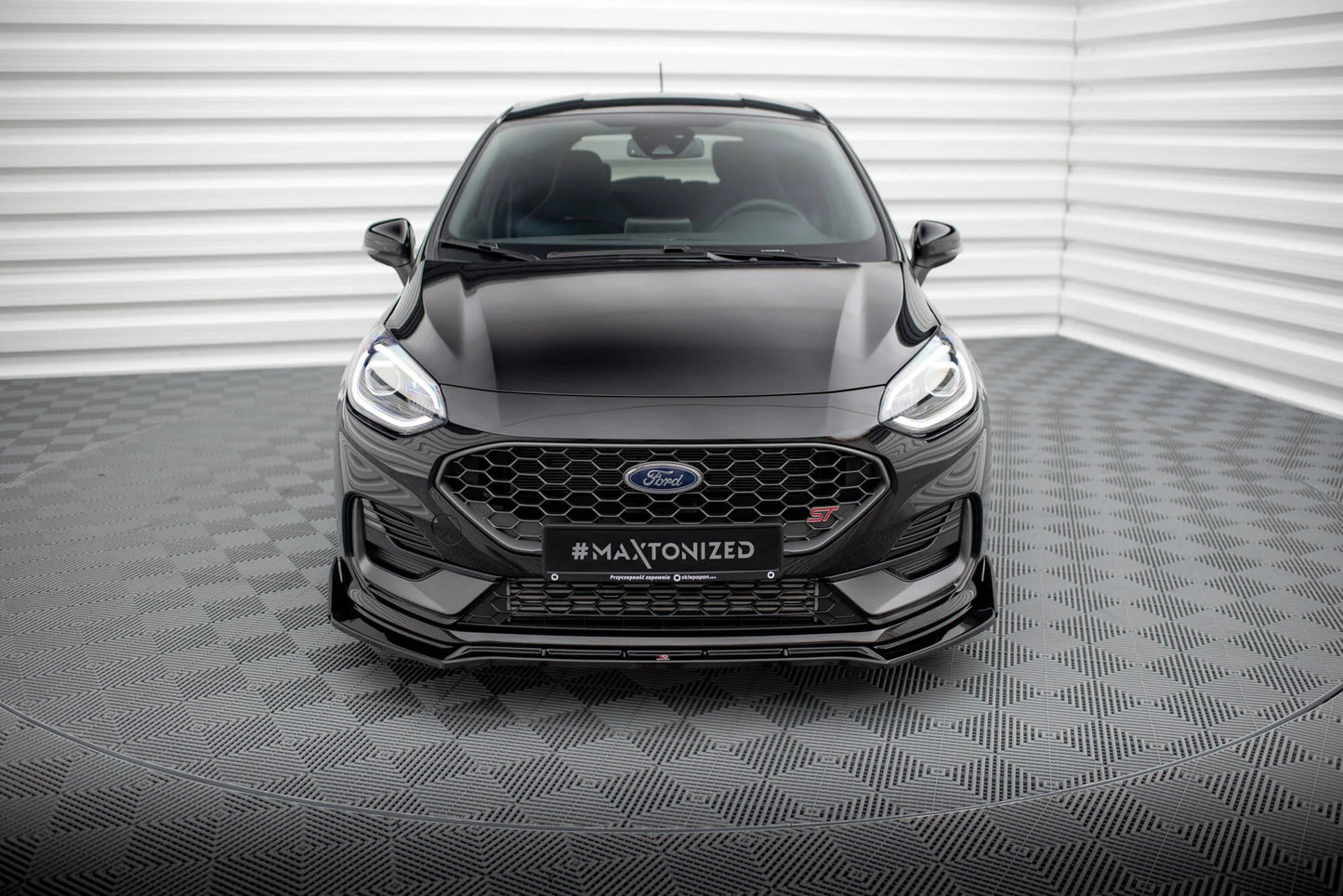 Ford Fiesta ST Mk8 Facelift - Frontspoiler - Frontlippe V.4 + Flaps