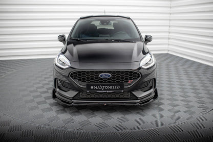 Ford Fiesta ST Mk8 Facelift - Frontspoiler - Frontlippe V.4 + Flaps