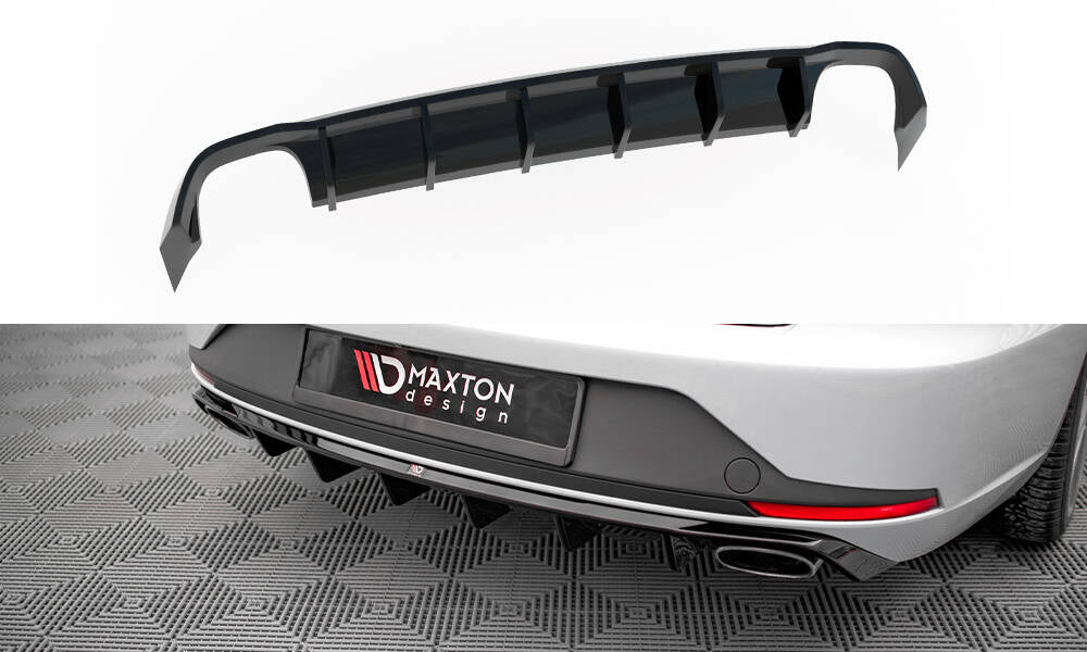 Seat Leon Cupra ST - Heck Diffusor Ansatz