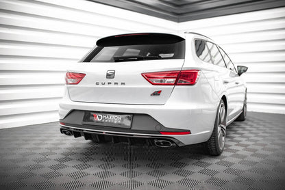 Seat Leon Cupra ST - Heck Diffusor Ansatz