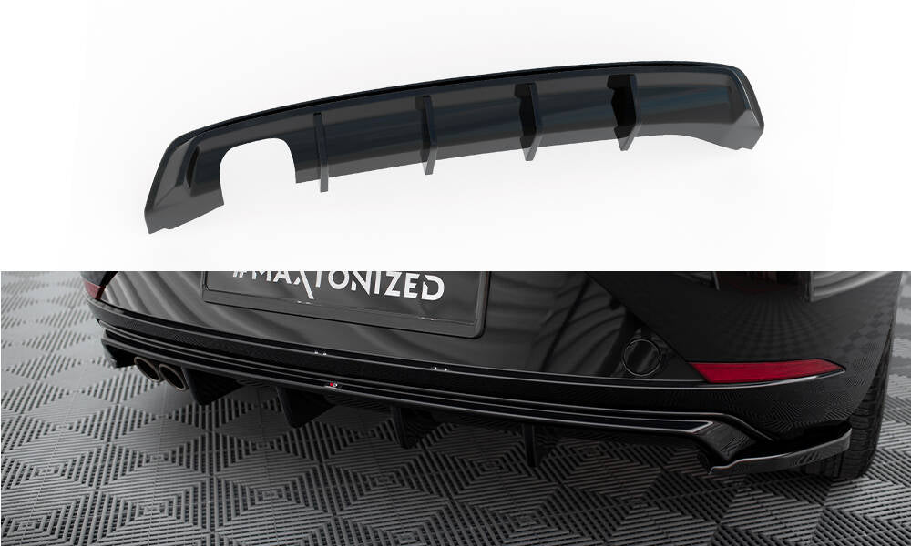 Seat Leon Facelift - Heck Diffusor Ansatz
