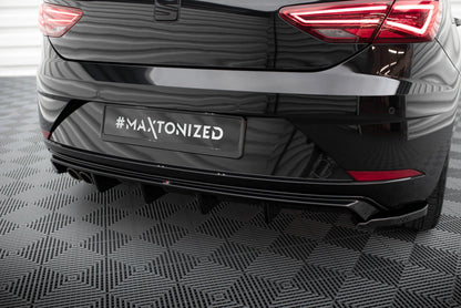 Seat Leon Facelift - Heck Diffusor Ansatz