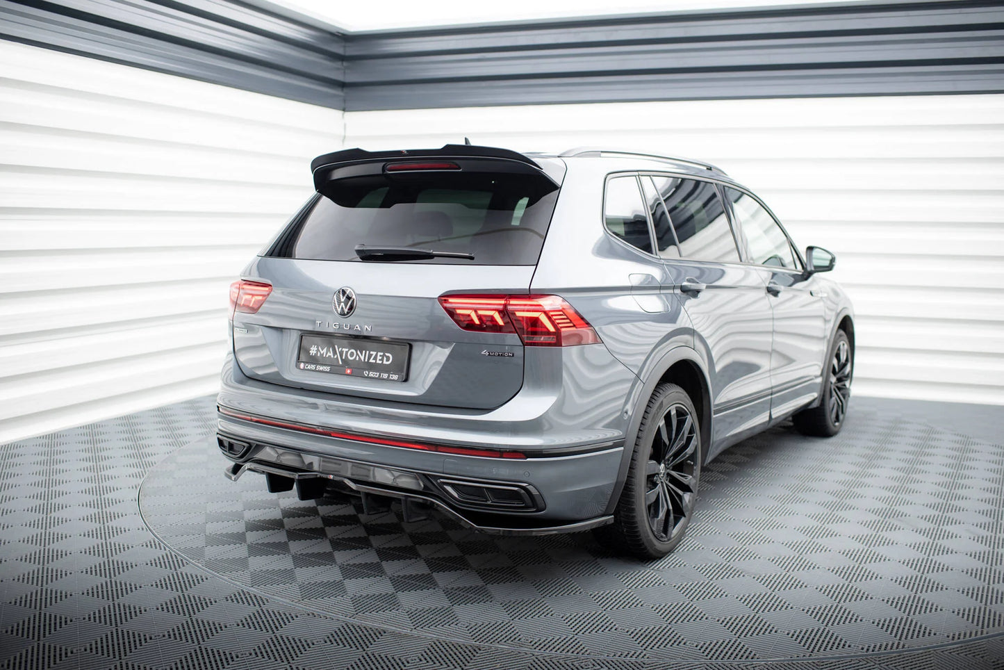 VW Tiguan R-Line Facelift - Heck Ansatz