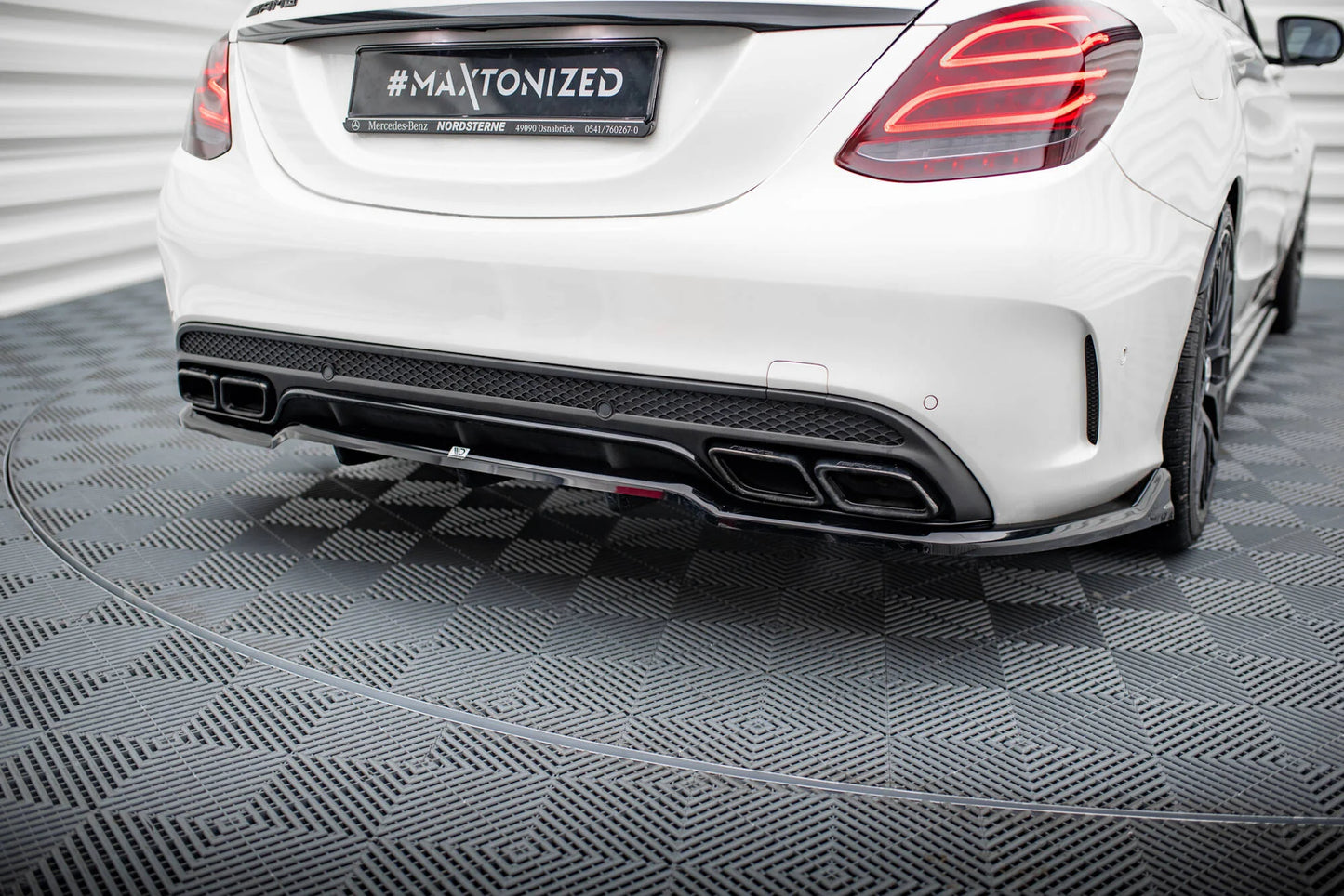 Mercedes AMG C63 - Heck Ansatz