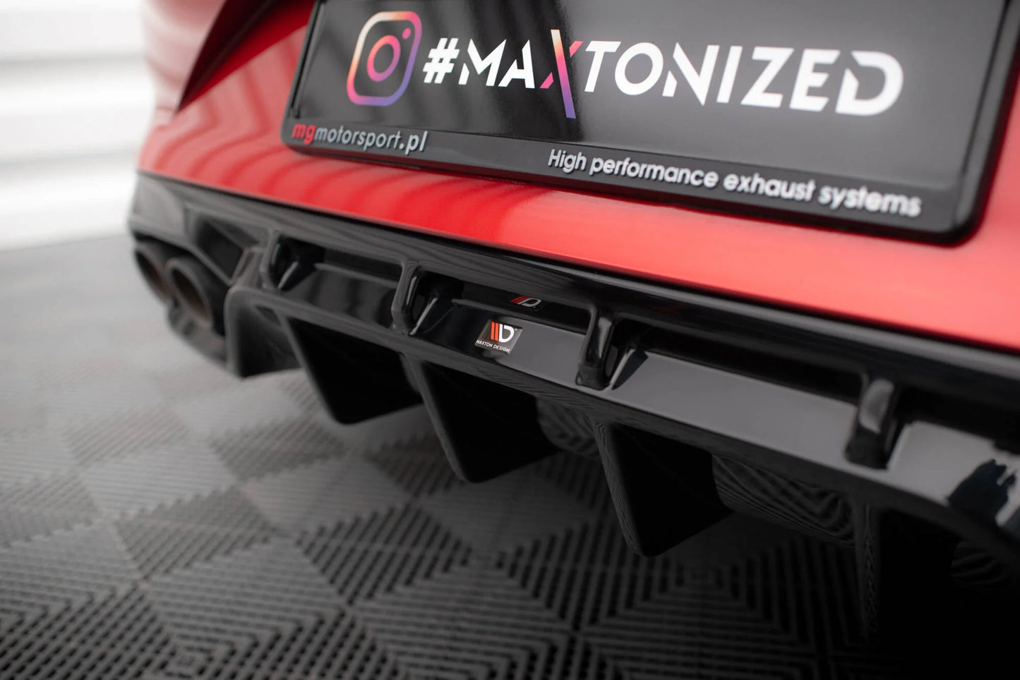 Cupra Leon - Heck Diffusor