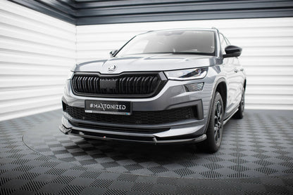 Skoda Kodiaq Sportline Facelift - Frontspoiler - Frontlippe V.1
