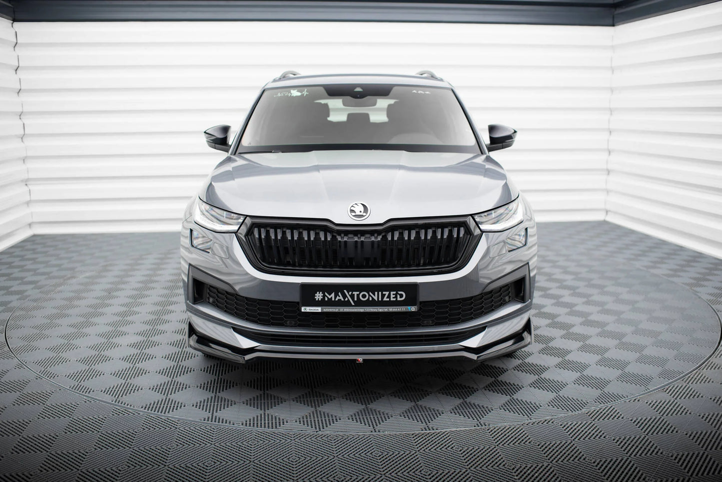 Skoda Kodiaq Sportline Facelift - Frontspoiler - Frontlippe V.2