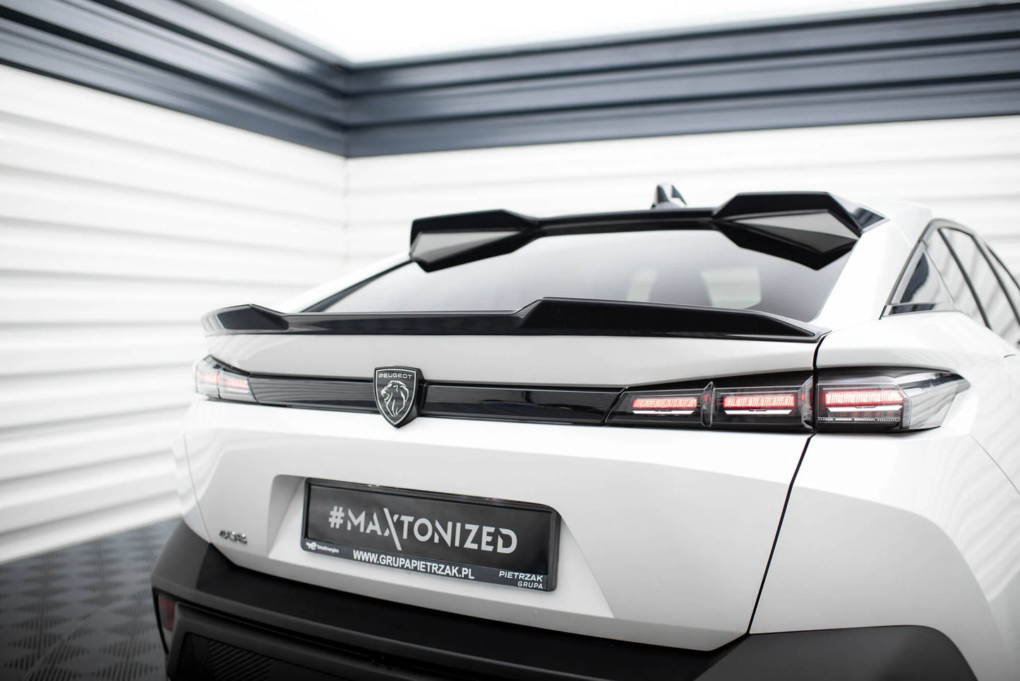 Peugeot 408 - 3D Heckspoiler Kofferraum Lippe
