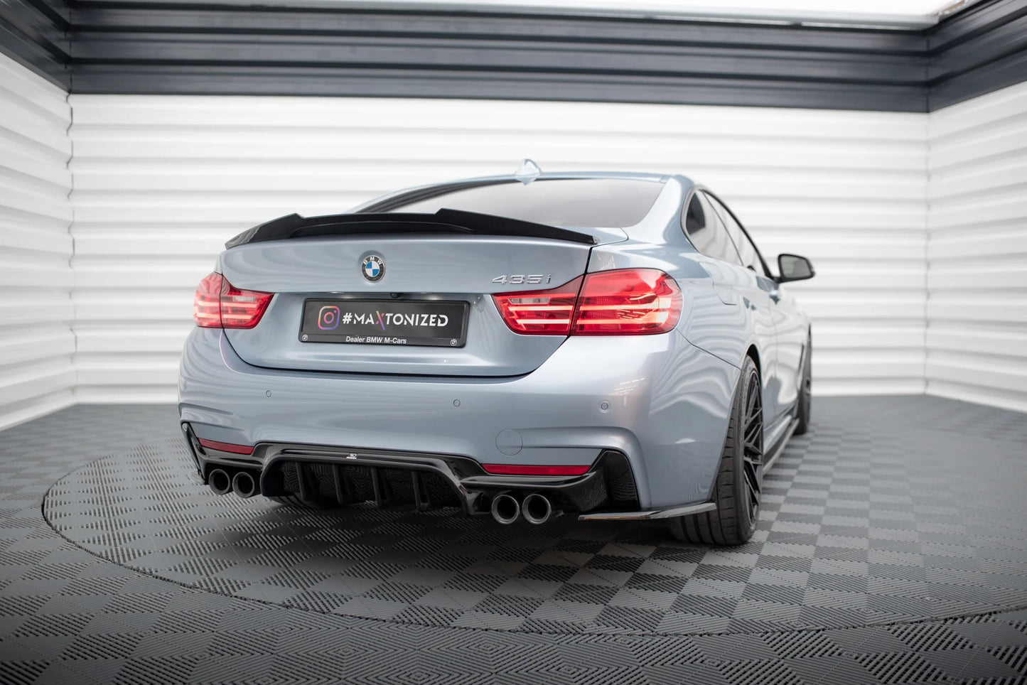 BMW 4er F32 Coupe - Heck Diffusor OO-OO