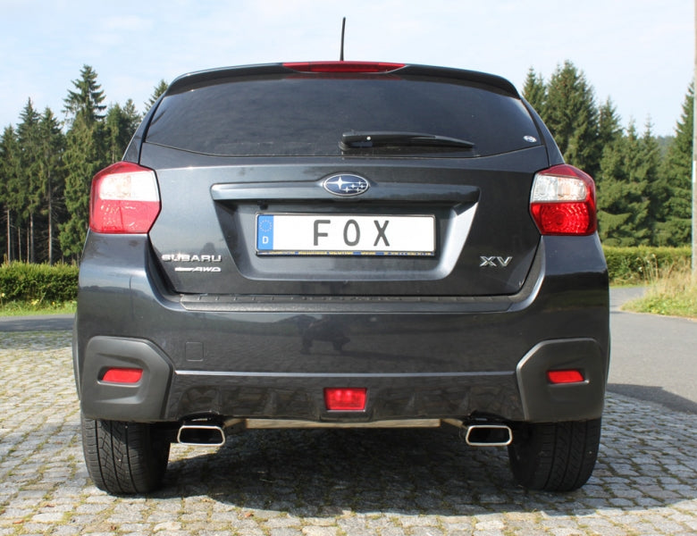 Subaru Xv - Fox Duplex Performance Auspuff