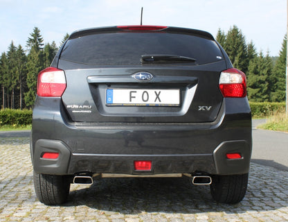 Subaru Xv - Fox Duplex Performance Auspuff