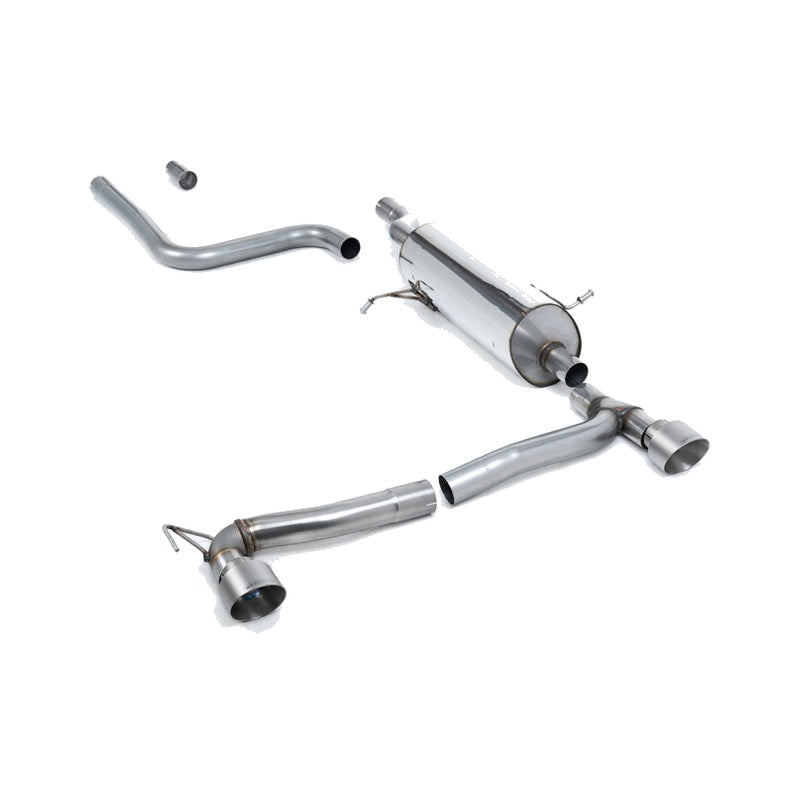 Ford Fiesta ST-Line - Milltek Duplex Auspuffanlage ab OPF & Maxton Design Diffusor