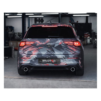 VW Golf 8.5 GTI - Duplex Performance Auspuff Anlage ab OPF Ø 80mm