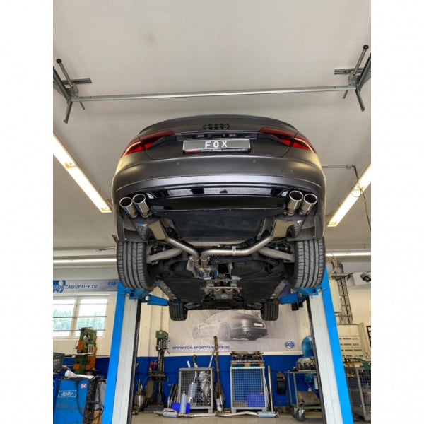 Audi S8 - Fox Duplex Performance Auspuff