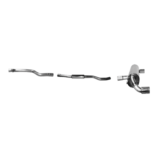 BMW 340I - Bastuck Ø 76MM Duplex Performance Auspuff Anlage ab Kat - Bild 1
