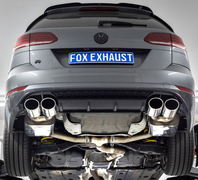 VW Golf 7 R Variant Facelift - Fox Duplex Performance Auspuff Anlage ab Kat