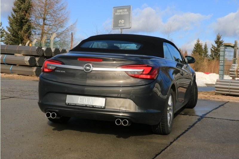 Opel Cascada - Fox Duplex Sport Endschalldämpfer