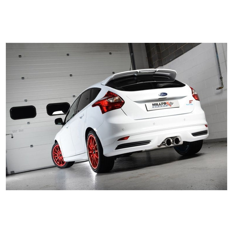Ford Focus ST - Milltek Ø 76mm Auspuffanlage ab Katalysator