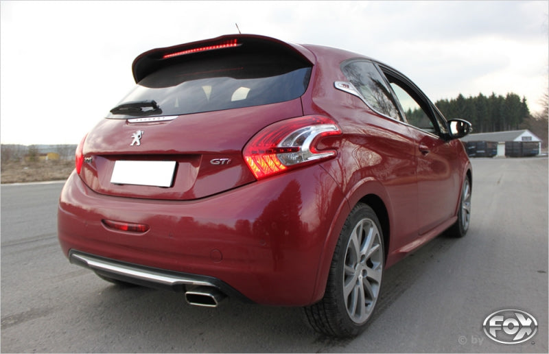 Peugeot 208 GTI - Fox Performance Auspuff