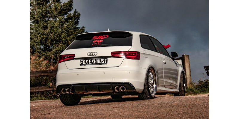 Audi A3 Sportback Quattro - Fox Duplex Performance Auspuff