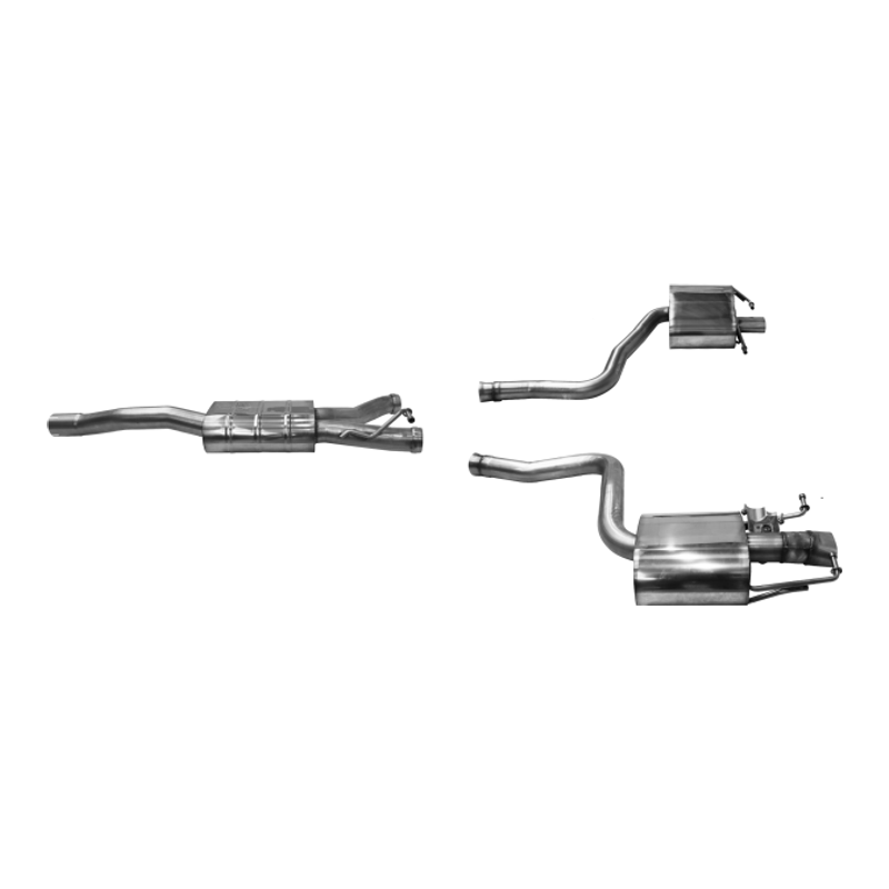 Mercedes C-Klasse - Bastuck Duplex Performance Auspuff Anlage ab OPF V.4 - Bild 1