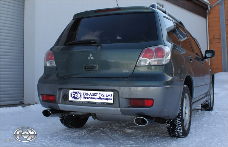 Mitsubishi Outlander 1 - Fox Duplex Performance Auspuff