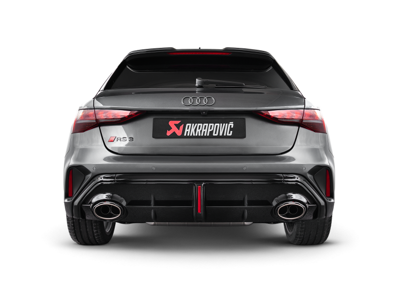 AUDI RS3 SPORTBACK - AKRAPOVIC DUPLEX SPORTAUSPUFF ANLAGE AB OPF
