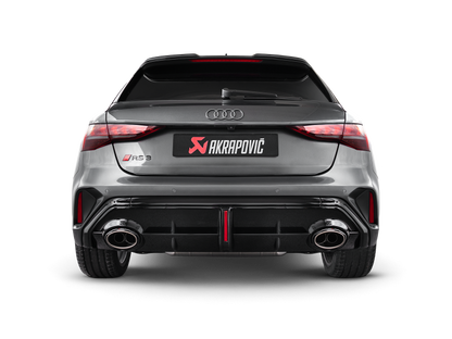AUDI RS3 SPORTBACK - AKRAPOVIC DUPLEX SPORTAUSPUFF ANLAGE AB OPF