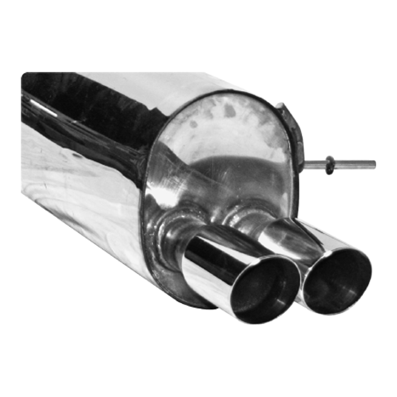 Ford Fiesta Facelift - Bastuck Performance Auspuff Anlage ab Kat - Bild 2