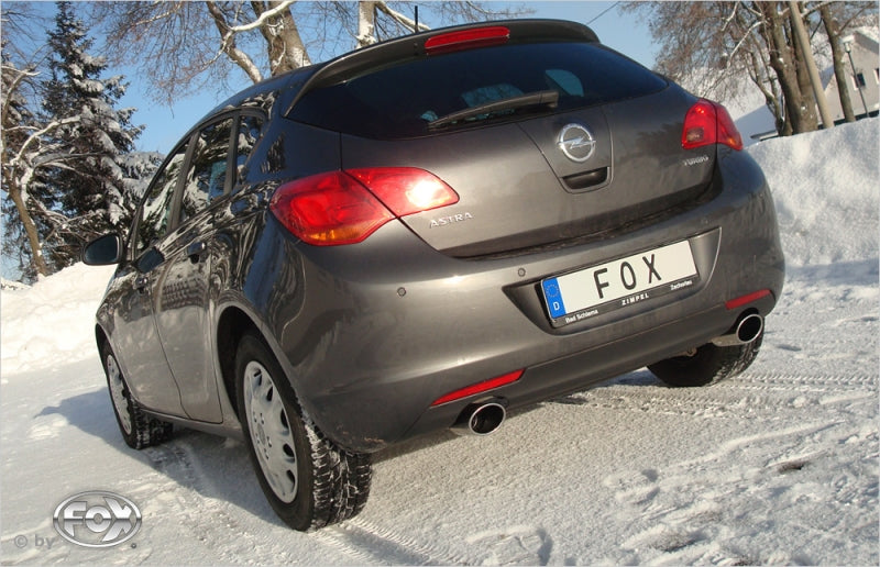 Opel Astra J Fliessheck - Fox Duplex Performance Auspuff