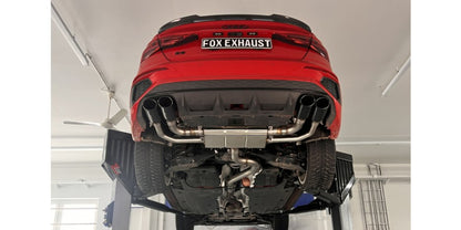 Audi S3 Limousine - Fox Duplex Performance Auspuff Anlage ab OPF Ø 76mm