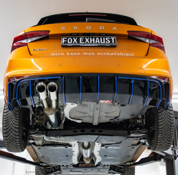 Skoda Fabia - Fox Performance Auspuff