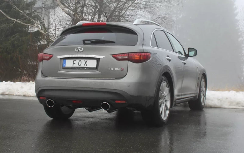 Infiniti Fx30d - Fox Duplex Performance Auspuff