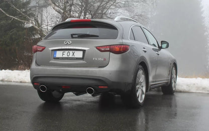 Infiniti Fx30d - Fox Duplex Performance Auspuff