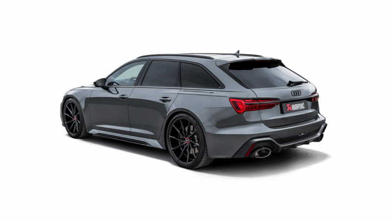 AUDI RS6 AVANT - AKRAPOVIC DUPLEX SPORTAUSPUFF ANLAGE