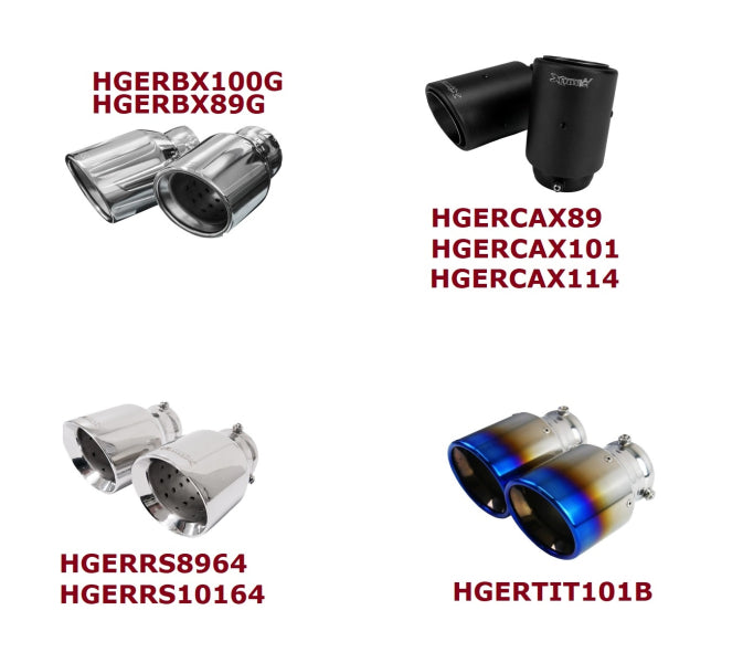 VW Golf 7 GTI - Bull-X Duplex Performance Auspuff Anlage ab Kat
