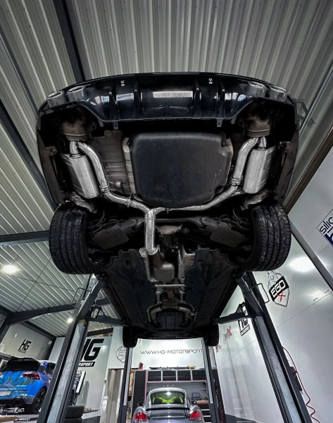 Mercedes C-Klasse C43 AMG - EGO-X Duplex Performance Auspuff Anlage
