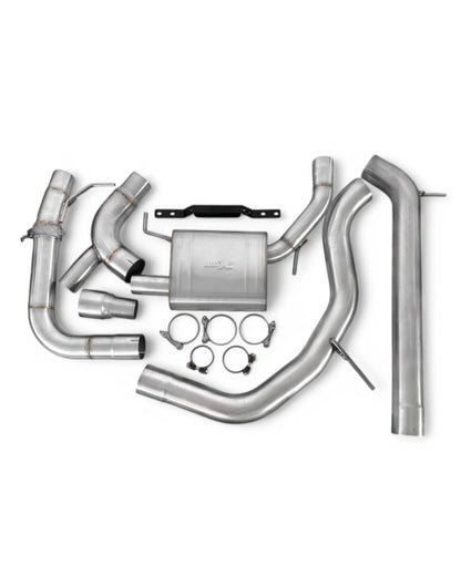 Skoda Octavia RS - EGO-X Duplex Performance Auspuff Anlage ab OPF ø 89mm