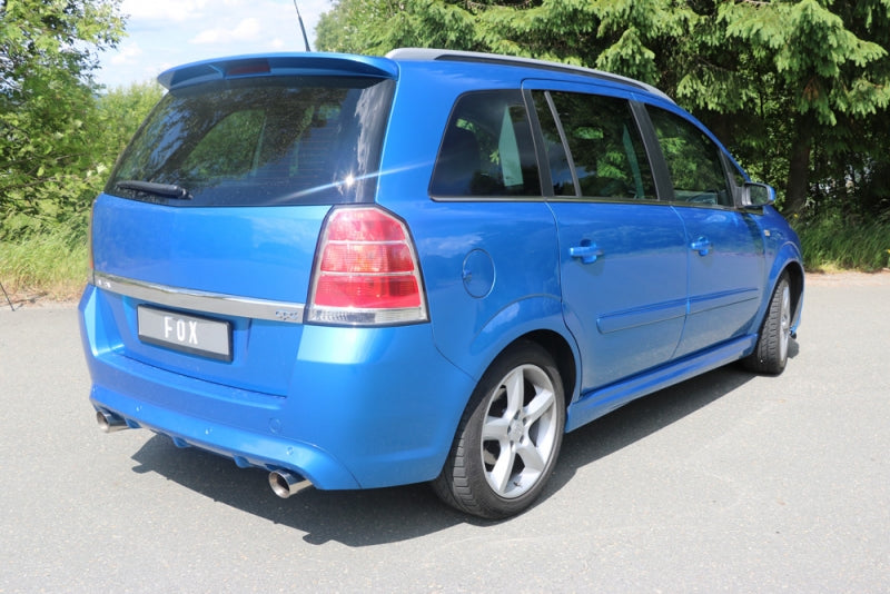 Opel Zafira B Opc - Fox Duplex Performance Auspuff