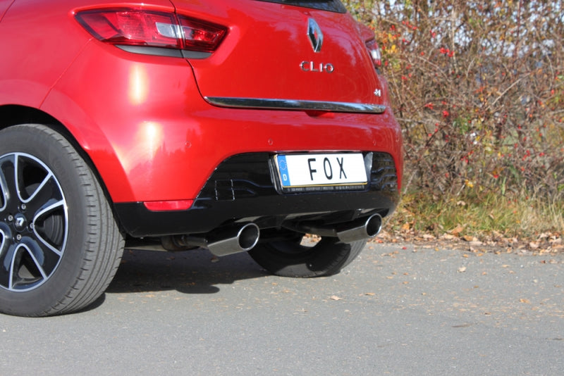 Renault Clio 4 - Fox Duplex Performance Auspuff