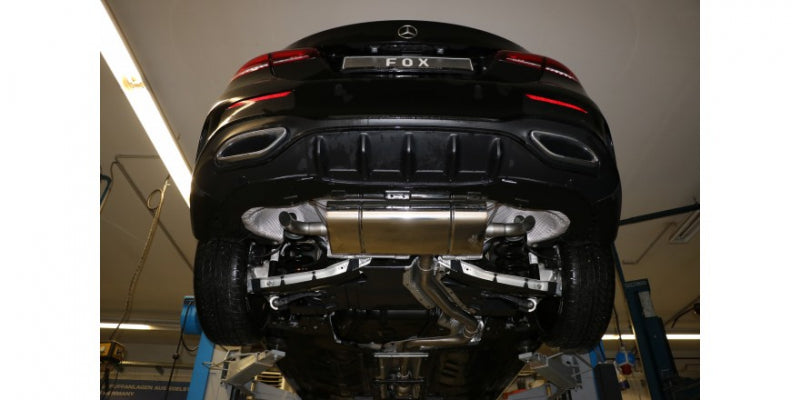 Mercedes A-Klasse - Fox Duplex Performance Auspuff Anlage ab OPF
