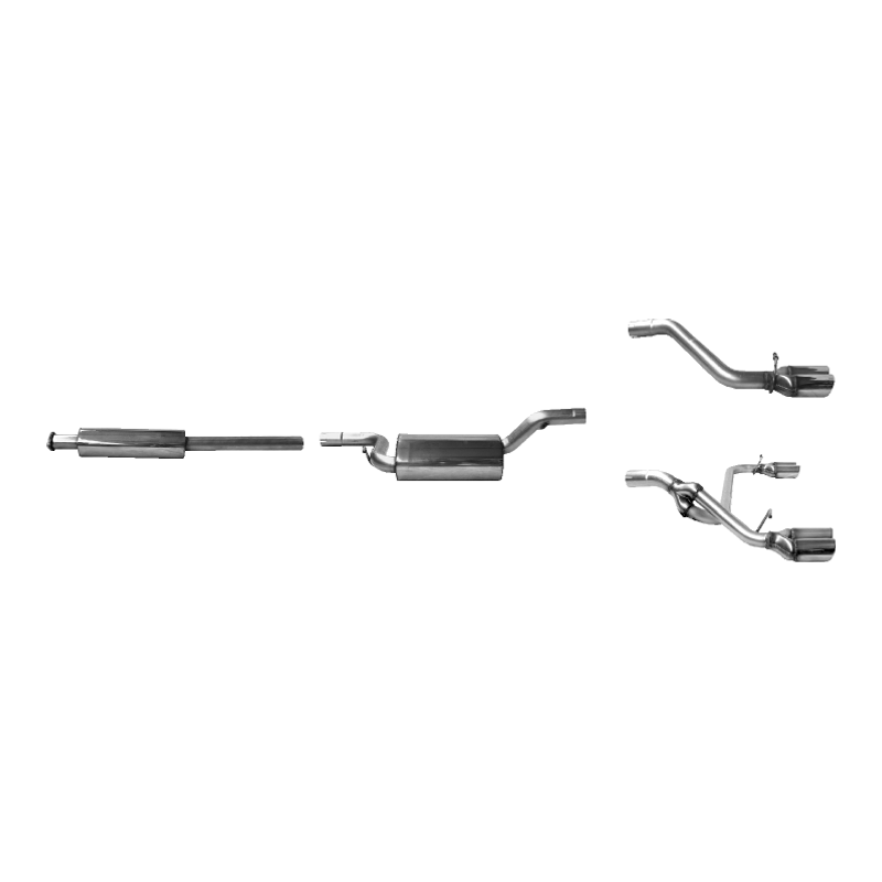 Volvo S40 - Bastuck Performance Auspuff Anlage ab Kat Ø 63.5MM - Bild 1