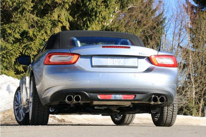 Fiat 124 Spider - Fox Duplex Performance Auspuff