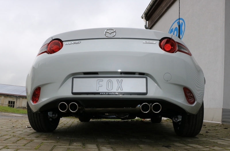 Fox Mazda Mx5 - Duplex Performance Endschalldämpfer