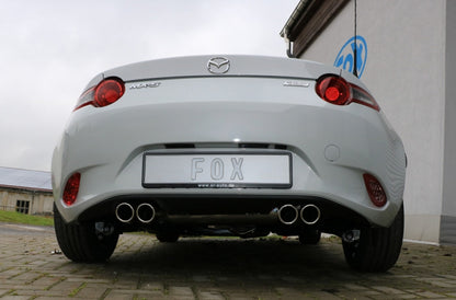 Fox Mazda Mx5 - Duplex Performance Endschalldämpfer