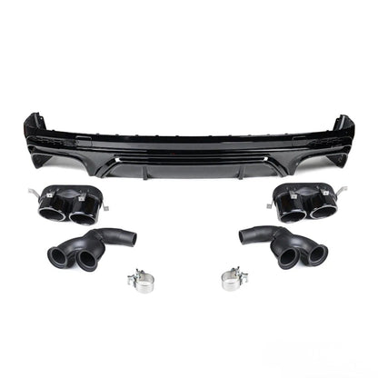 Audi Q5 S-Line/SQ5 - Heck Diffusor + Auspuffblenden