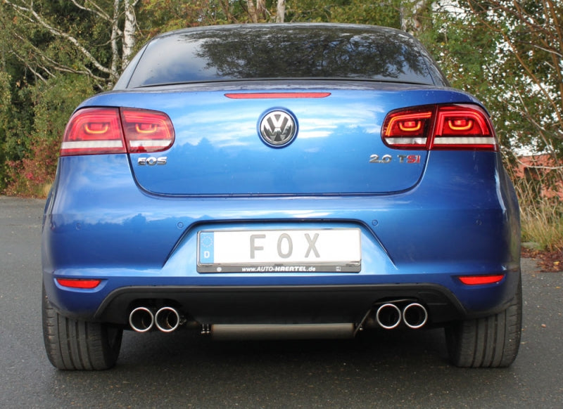 VW Eos Facelift - Fox Duplex Performance Auspuff