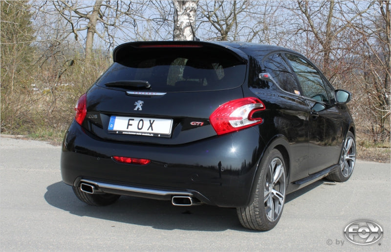 Peugeot 208 GTI - Fox Duplex Performance Auspuff