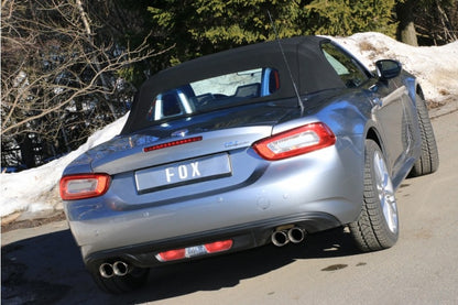 Fiat 124 Spider - Fox Duplex Performance Auspuff