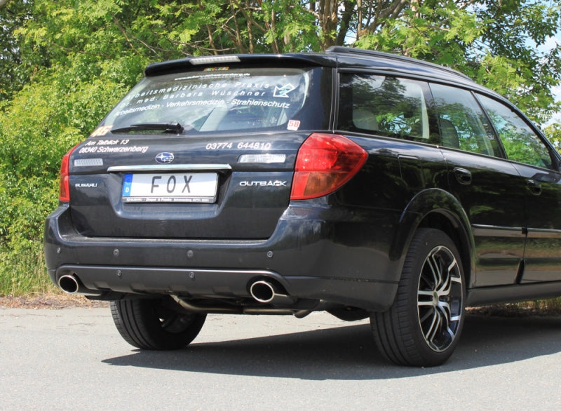 Subaru Legacy Kombi - Fox Duplex Performance Auspuff